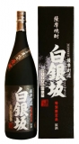 白銀坂・黒麹　三十七度　1800ml　芋焼酎