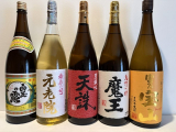 芋焼酎 魔王 天誅 元老院 白玉の露 富乃宝山 一升瓶5本